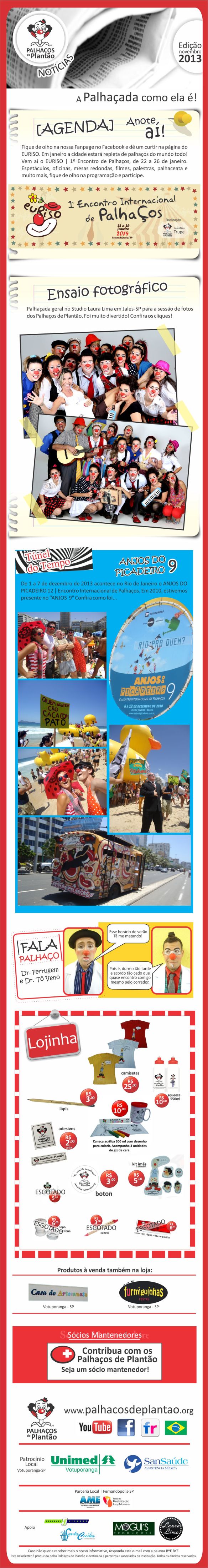 16 Mailing Palhaços Novembro 2013