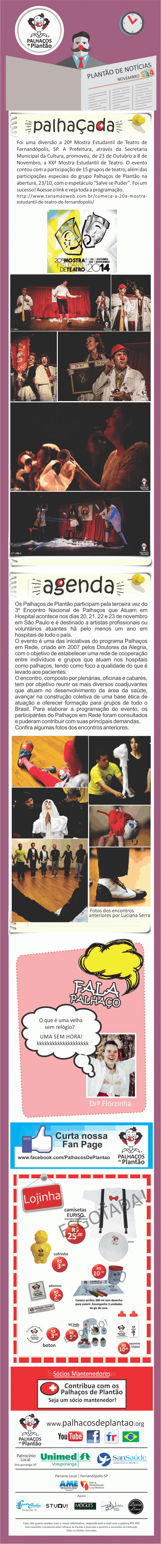 28 Mailing Palhaços Novembro 2014