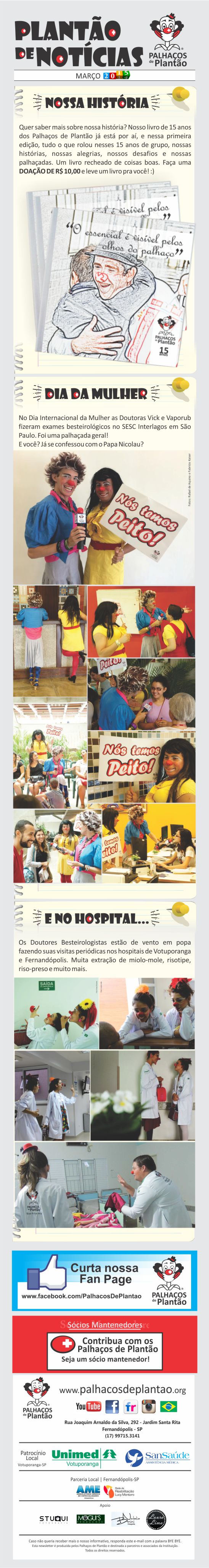 32 Mailing Palhaços Março 2015