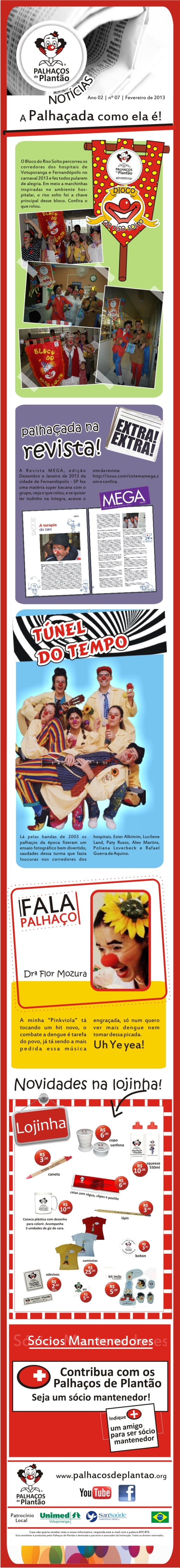 Mailing Palhaços FEVEREIRO 13