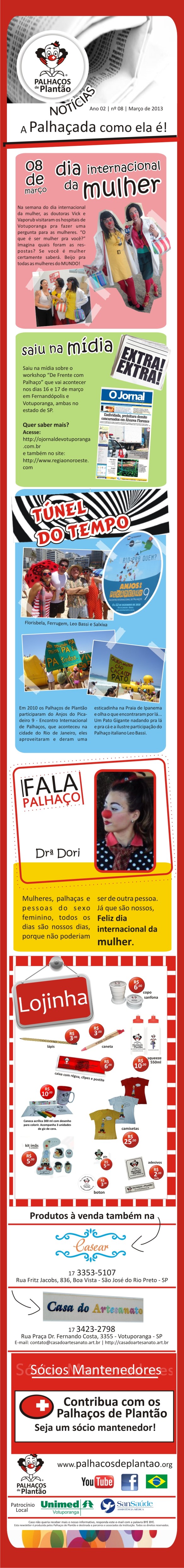 Mailing Palhaços MARÇO 13